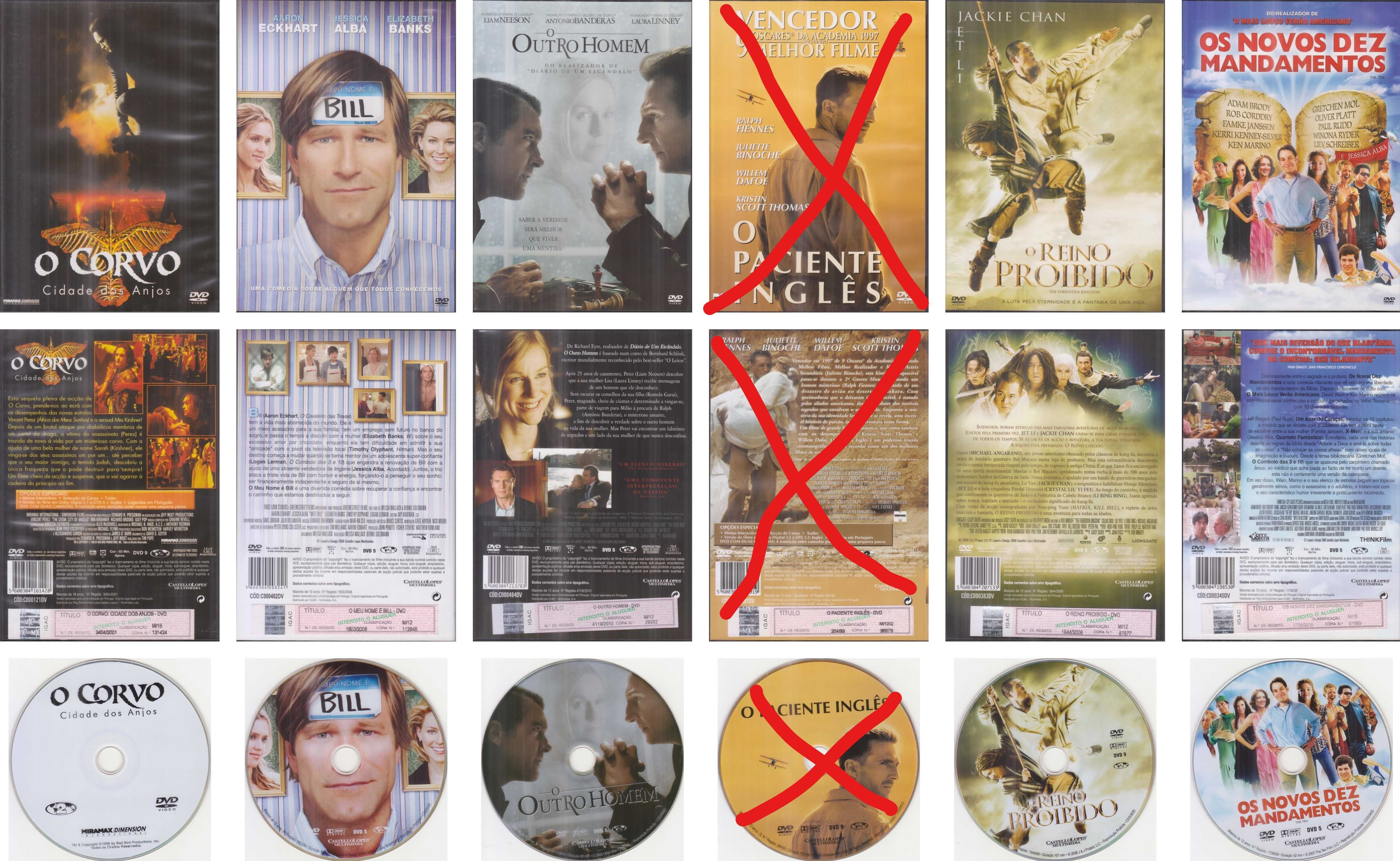 Filmes CastelloLopes Multimédia – 38 DVDs