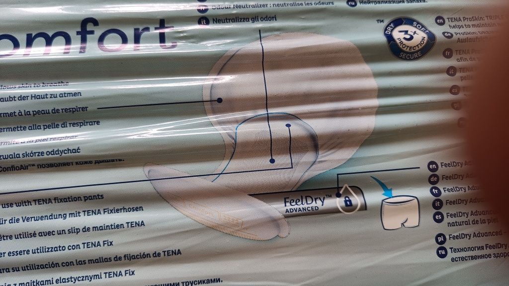 Wkłady anatomiczne TENA Normal 42szt w op