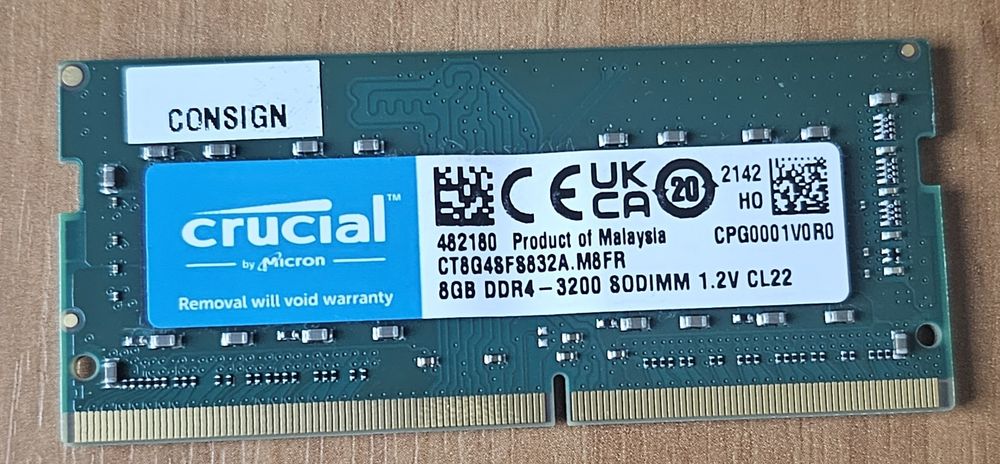 Оперативна память Crucial DDR4 SODIMM