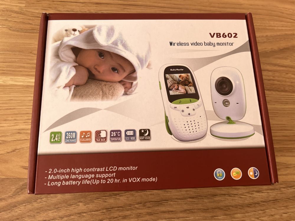 Відеоняня Радіоняня Video baby Monitor з функцією нічного бачення
