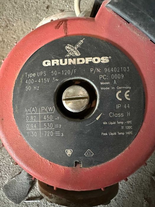 Pompa CO wodna cyrkulacyjna  GRUNDFOS UPS 50-120/F