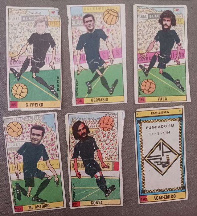 Lote 41 cromos Caramelos Ball Stars 1975-76
