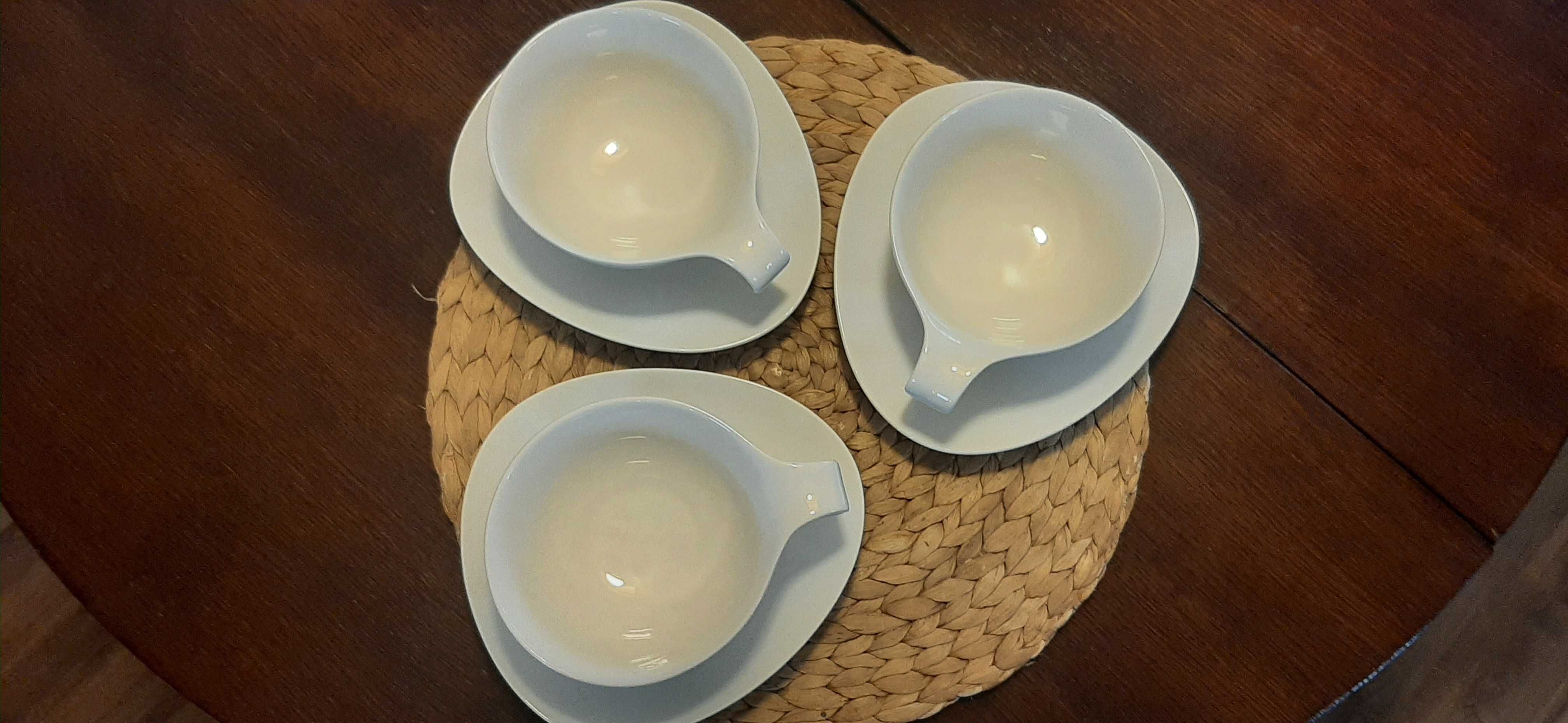 Filiżanka  ze spodkiem 350 ml Duka Time