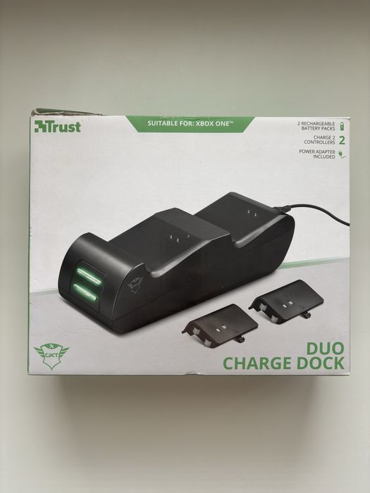 TRUST Ladowarka do padów Xbox One DUO CHARGE DOCK GXT 247