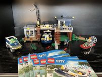 Zestaw Lego 60069 Posterunek Policji z Bagien Ponton Pojazd