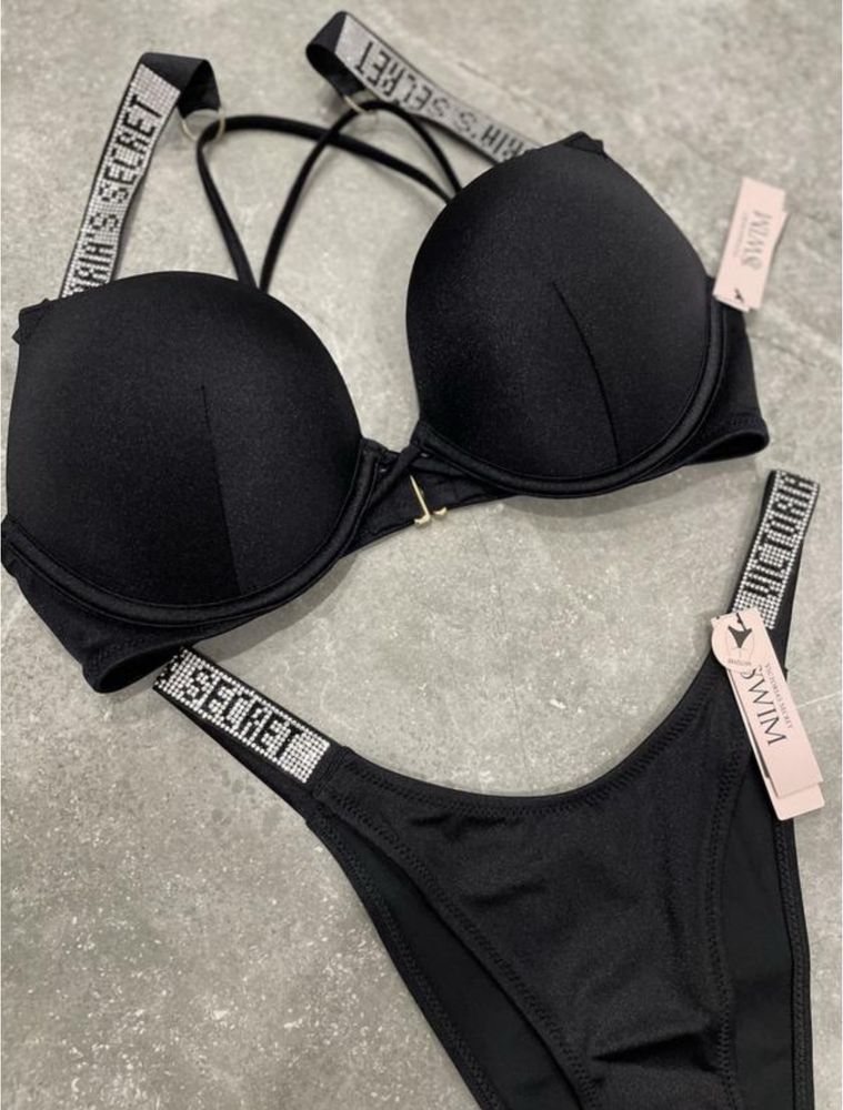 Чорний купальник вікторія Victoria’s Secret VS