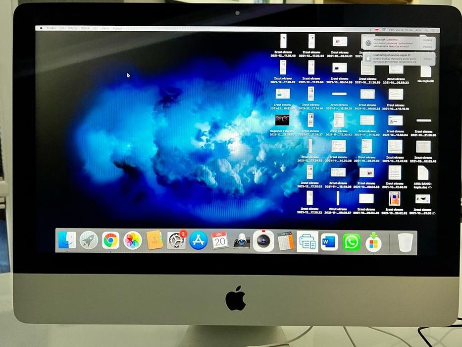 APPLE iMac 21,5" i7  3.1 GHz 16GB  1 TB SLIM IDEAŁ