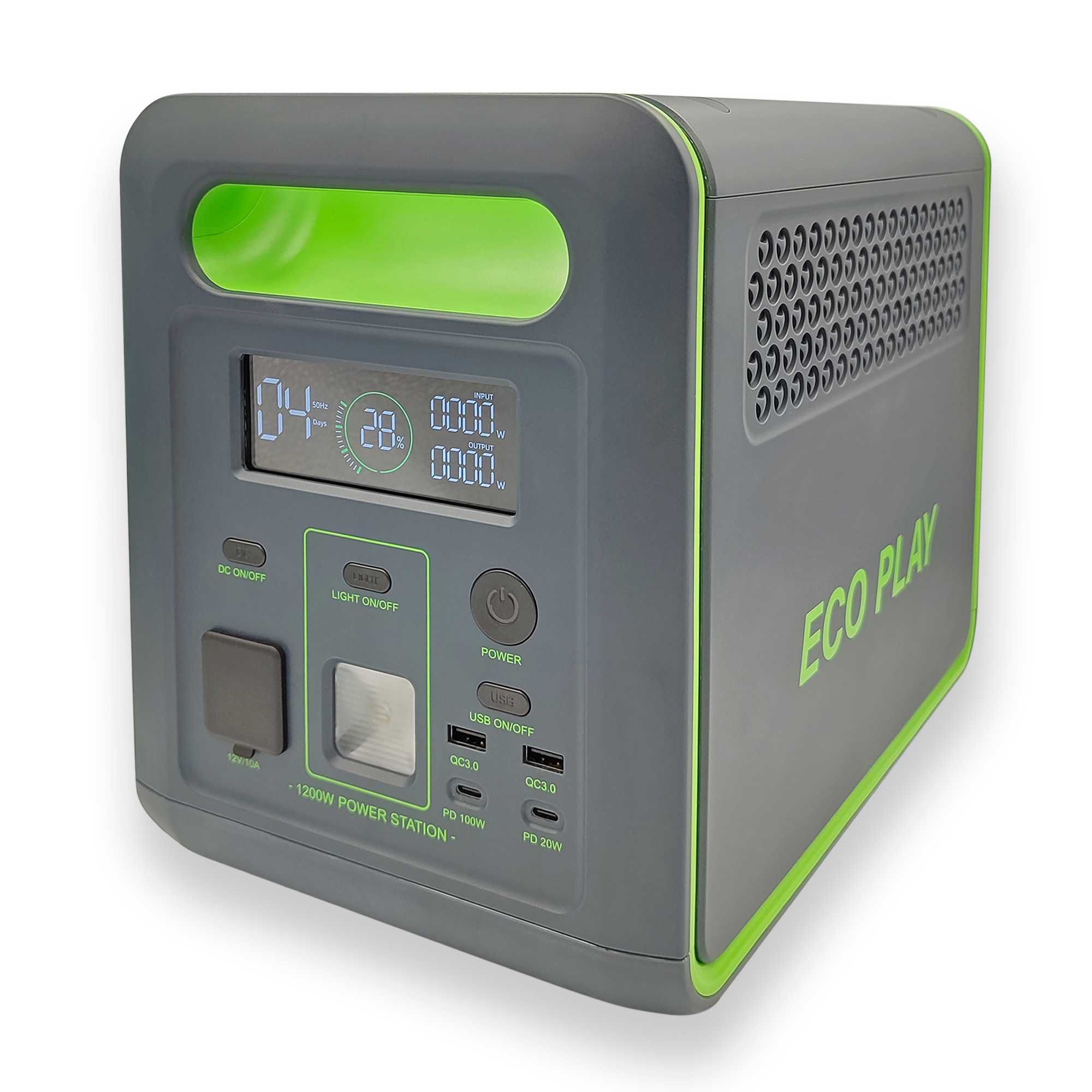Зарядная станция Ecoplay ES-1200w 1024w/h LifePo4 Power Bank