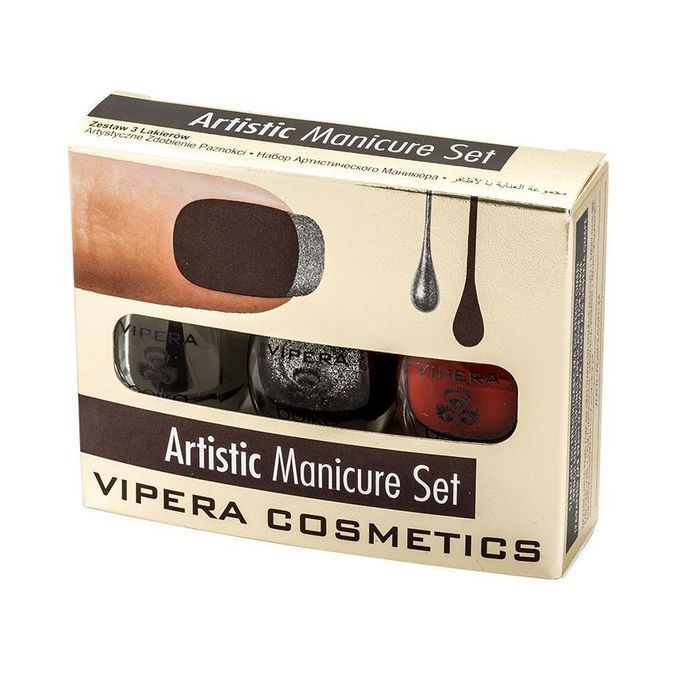 Vipera Artistic Manicure Set zestaw lakierów do paznokci 06 Dracula