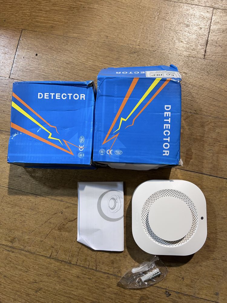 Conjunto 2 detetor sensor fumo Tuya - NOVO