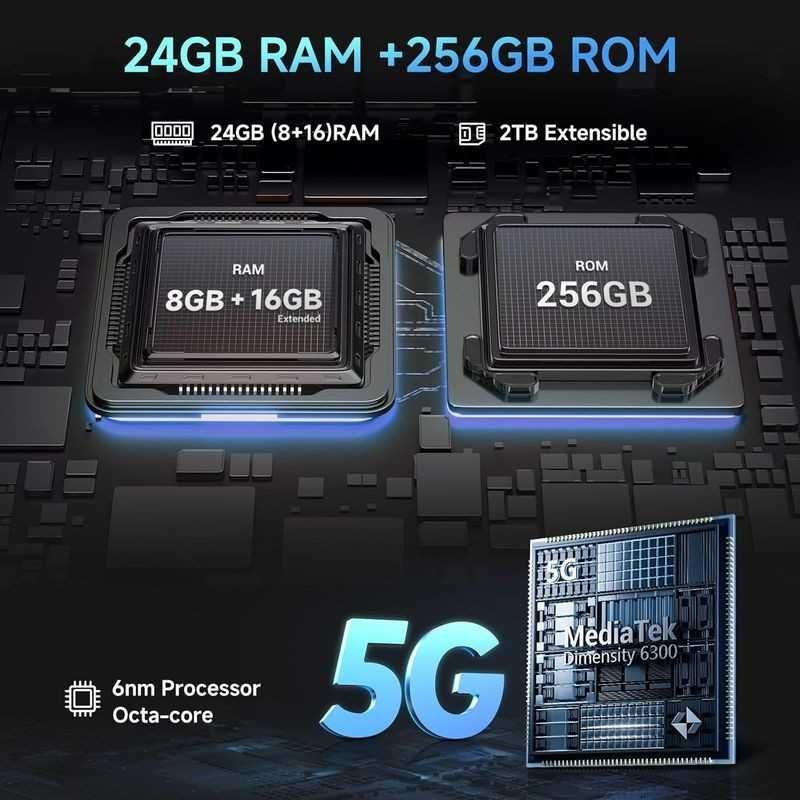Fossibot F109 5G 8GB/256GB IP69K 2.2GHz