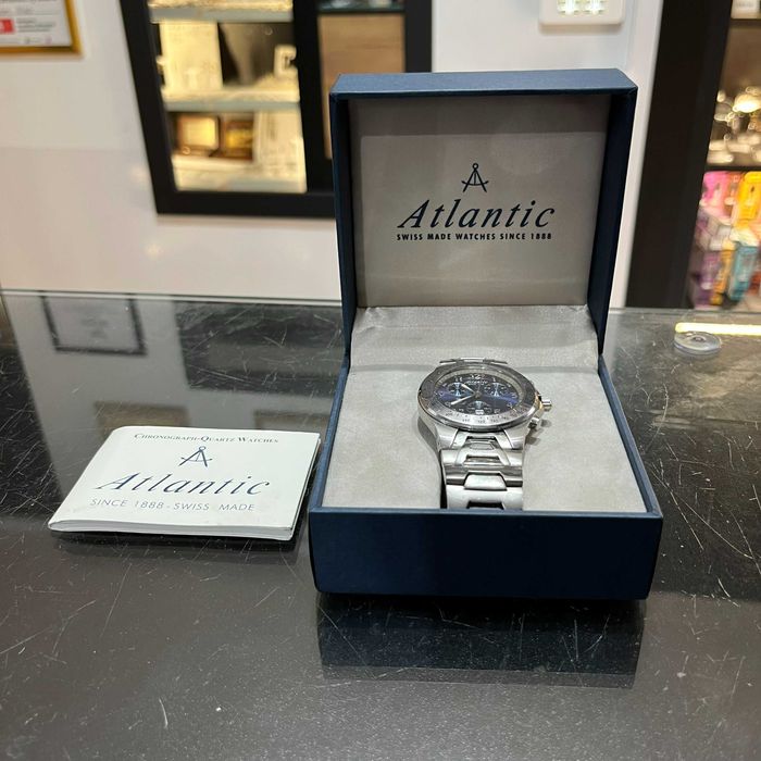Zegarek Atlantic 8046 Mariner Chronograph + Pudełko