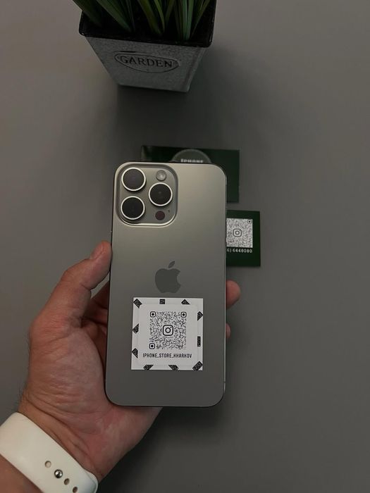 iPhone 15 Pro Max,256GB,Natural!Neverlock!Гарантия!Магазин