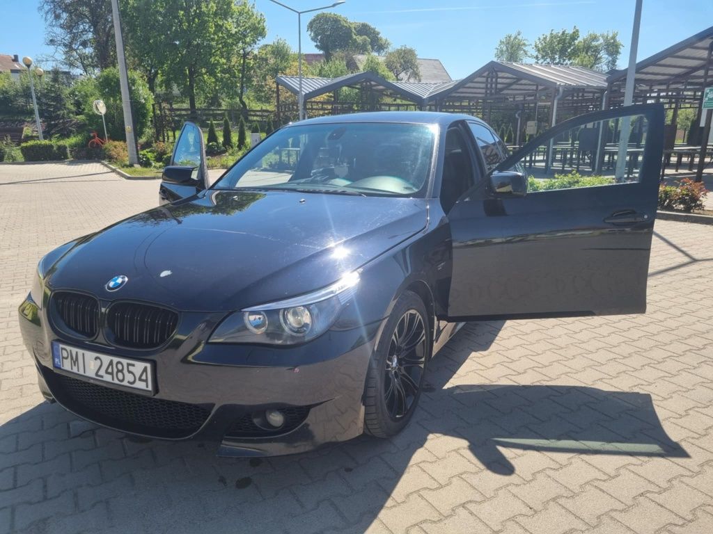 Sprzedam 535d E60 w stanie dobrym widocznym na zdj