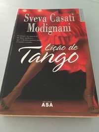 Livro "Lição de tango"