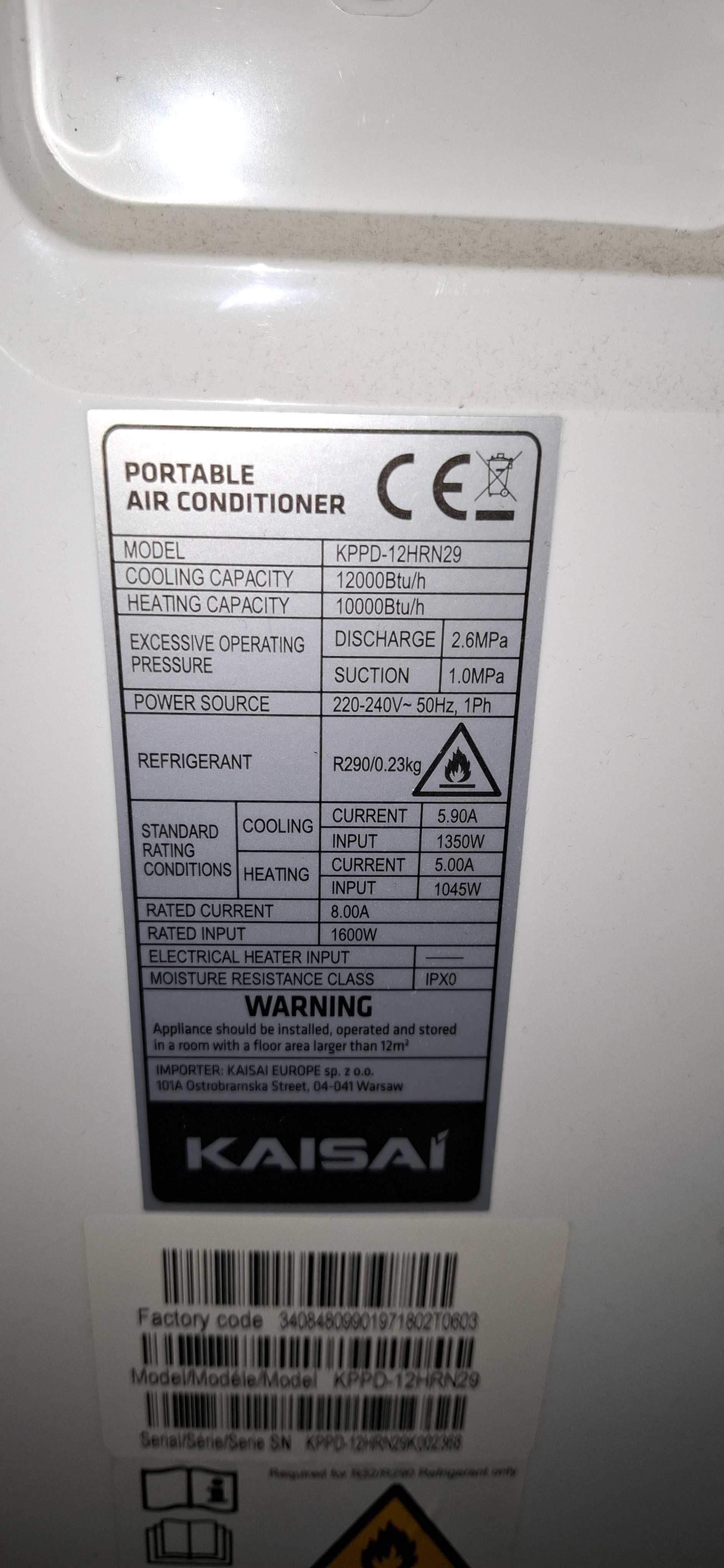 Klimatyzator stacjonarny