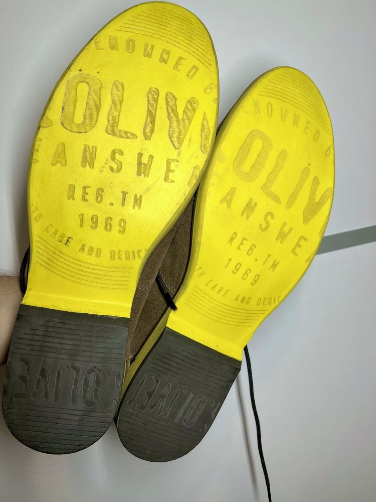 Чоловічі туфлі S.Oliver натуральна шкіра size 43