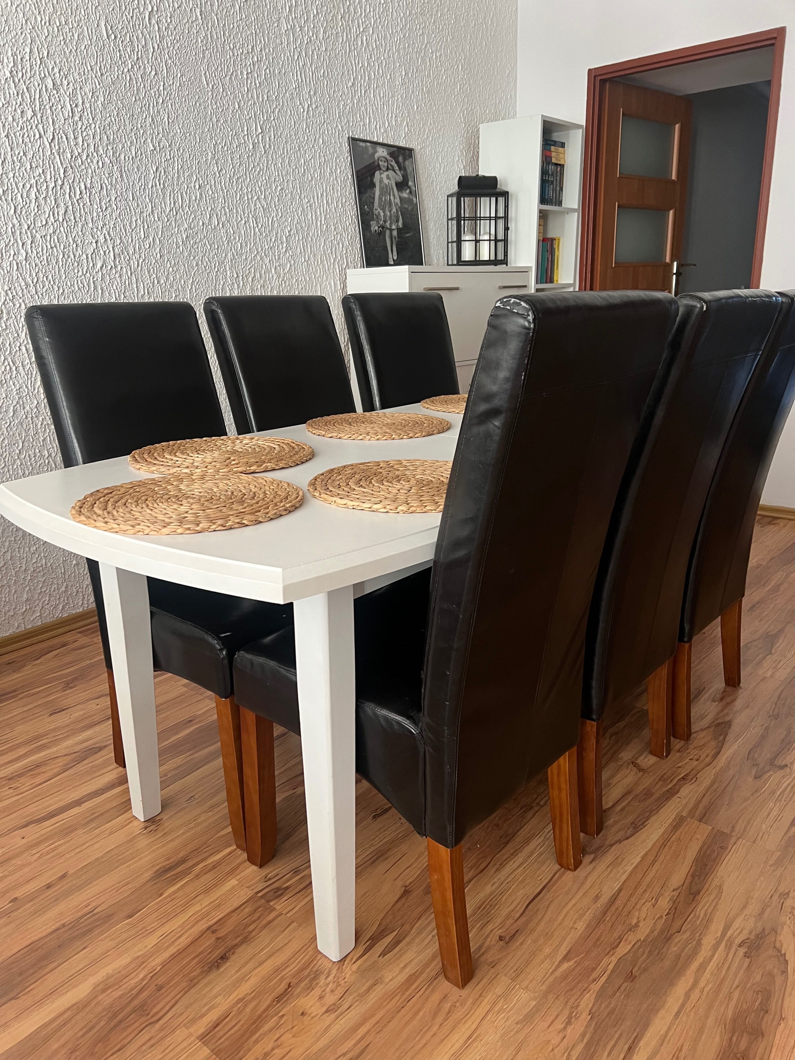 Eleganckie krzesła 6 sztuk