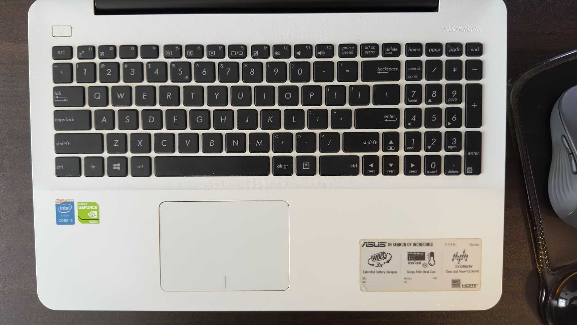 laptop ASUS 15.6" + zasilacz + torba GRATIS!
