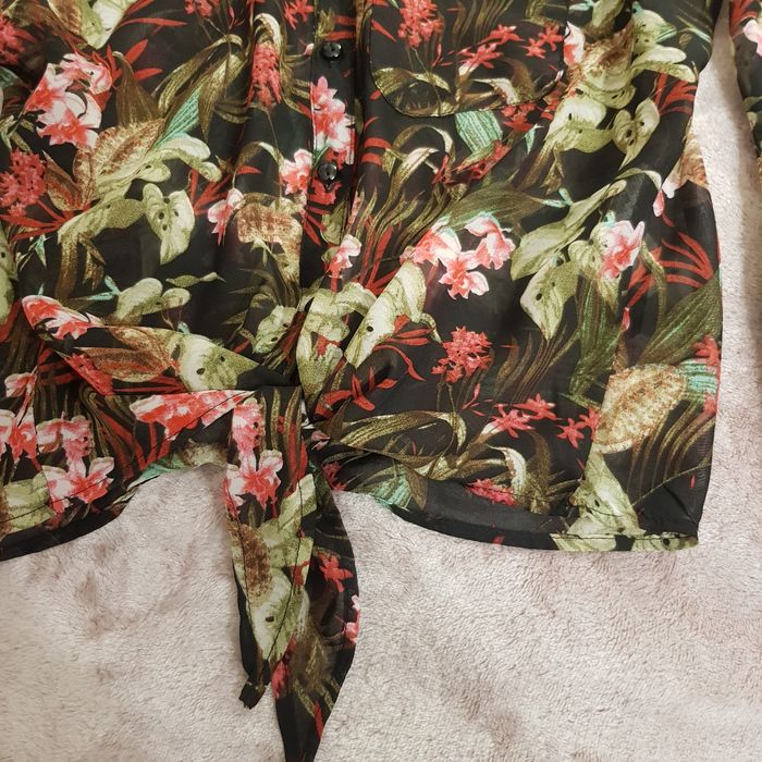 Koszula w kwiaty Cropp S