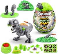 Smashers Mega Jurassic Light Up Dino Egg яйце зуру сюрприз T-Rex ZURU