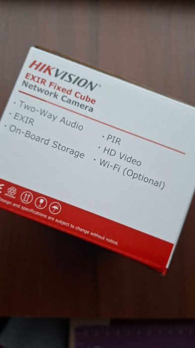 Відеокамера Hikvision 2MP аудіо/мікрофон