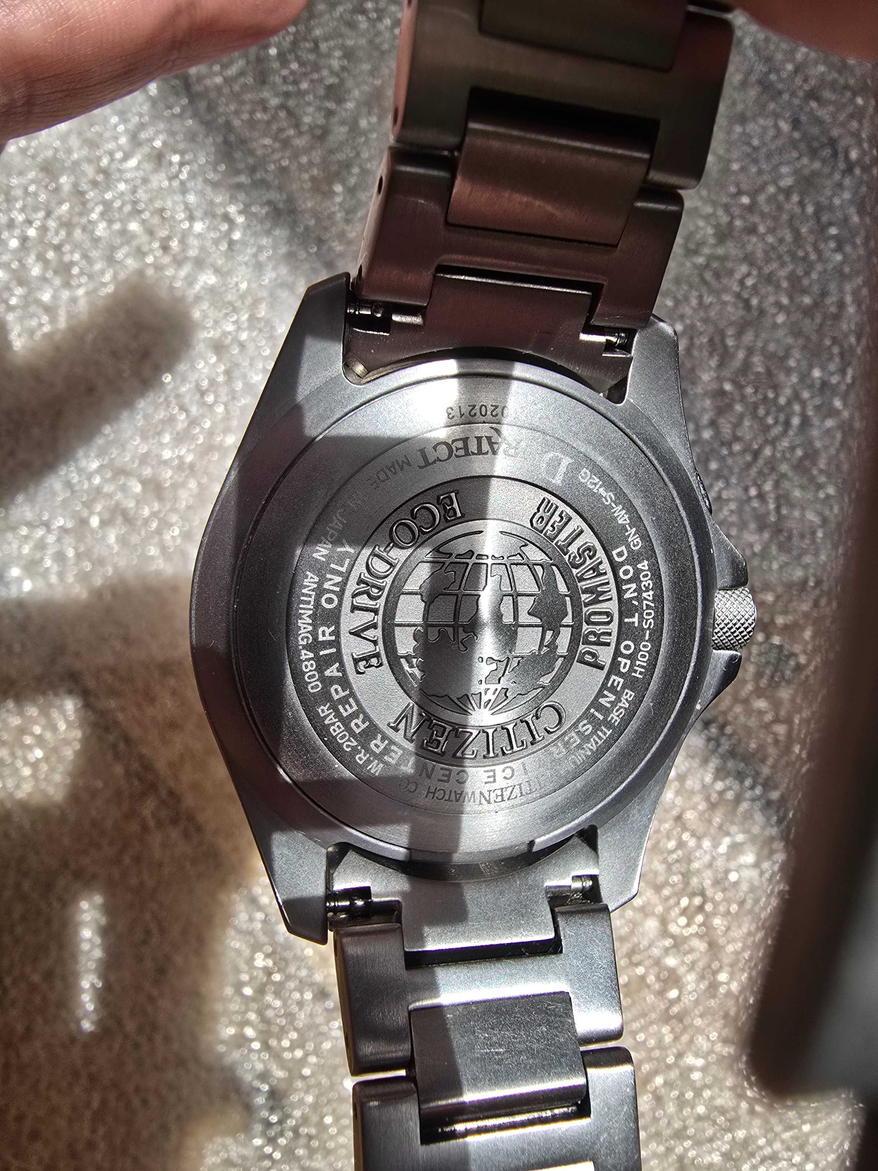 Годинник Citizen Promaster Land PMD56 Титан, Сапфір