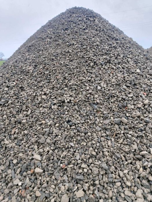 Tłuczeń kruszony, recyklingowy, 10-40 mm,40-60 mm, niesortowany