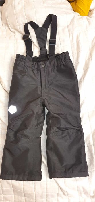 Spodnie narciarskie 92-98cm czarne color kids air-flo 8000 na szelki