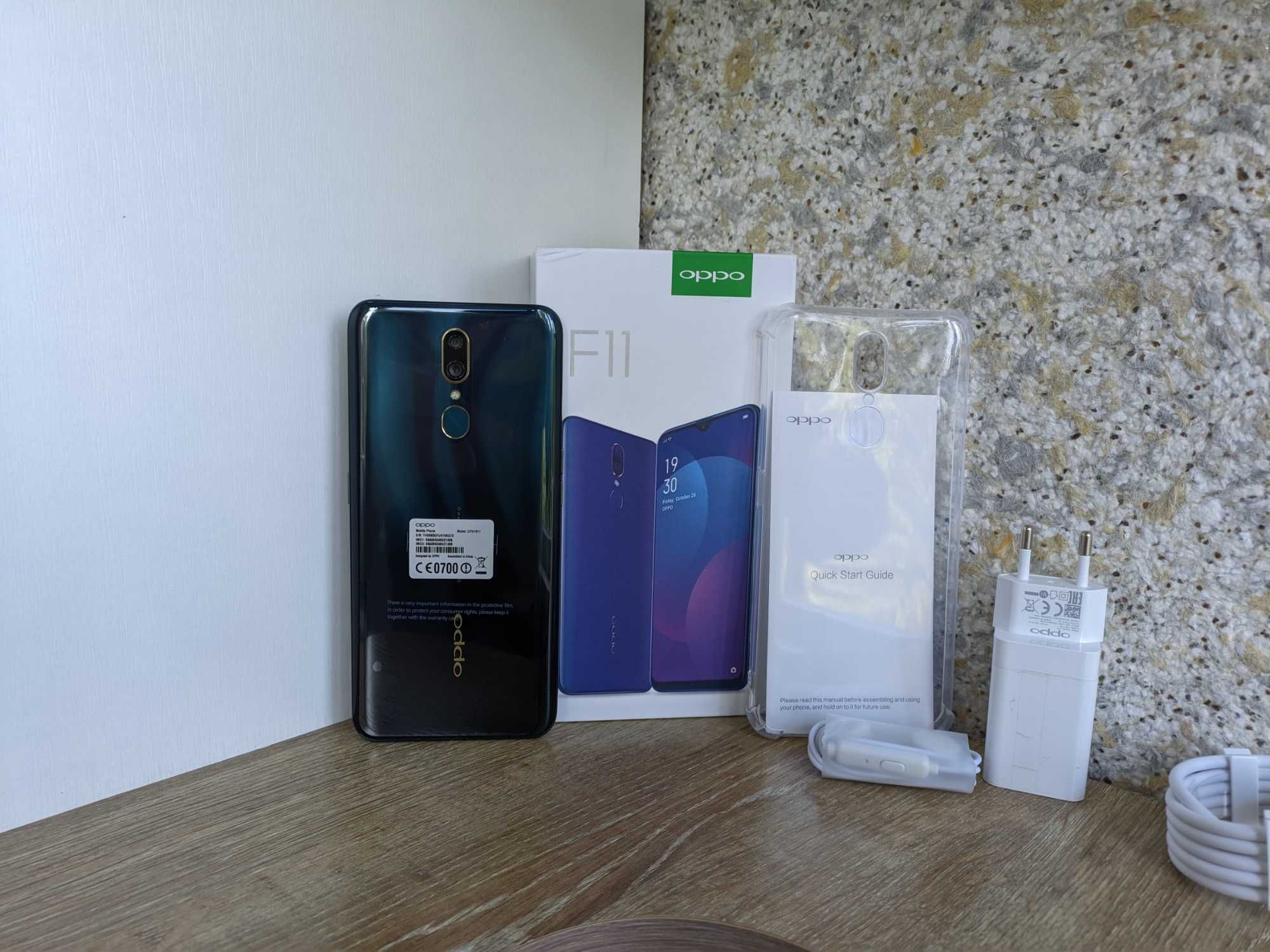 Oppo F11 6/128ГБ, 6.5"FHD+, Helio P70, 4000мАг, 48мп, Уцінка!, Ref.