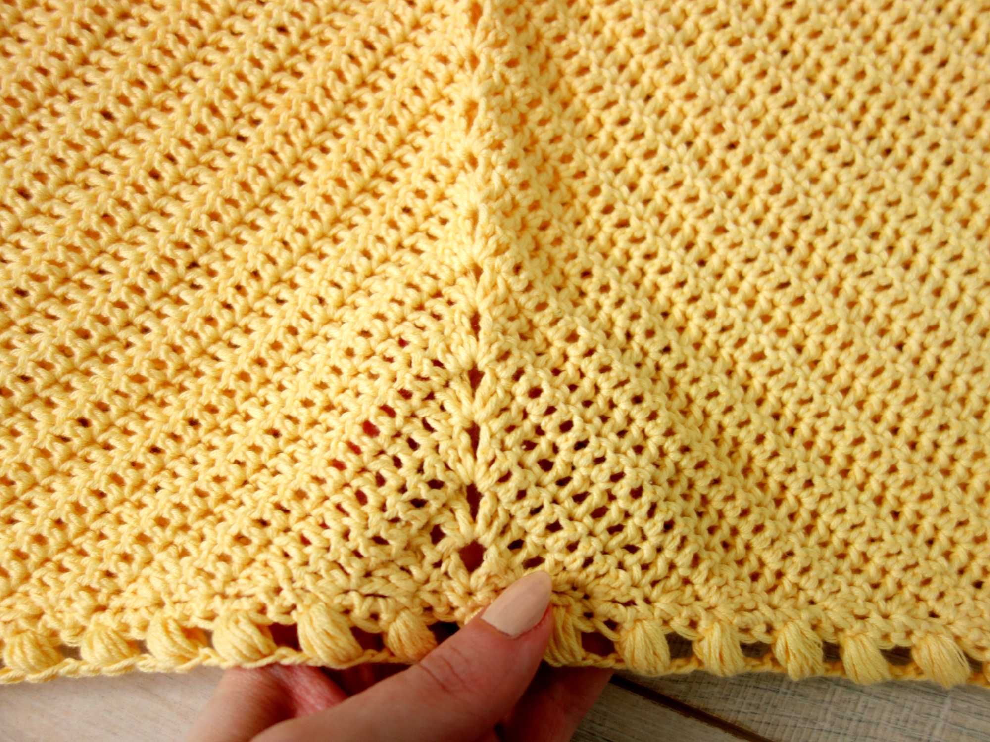 NOWY top szydełkowy crop bluzka na szydełku handmade na lato 34 XS