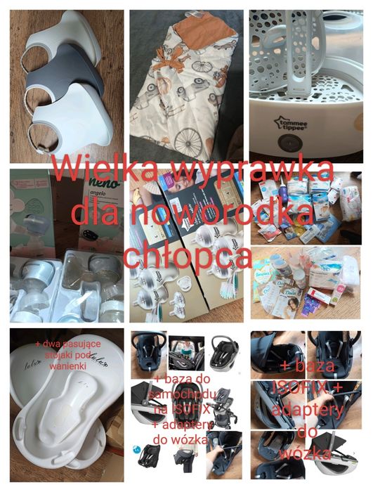 Wielka wyprawka dla noworodka - chłopca