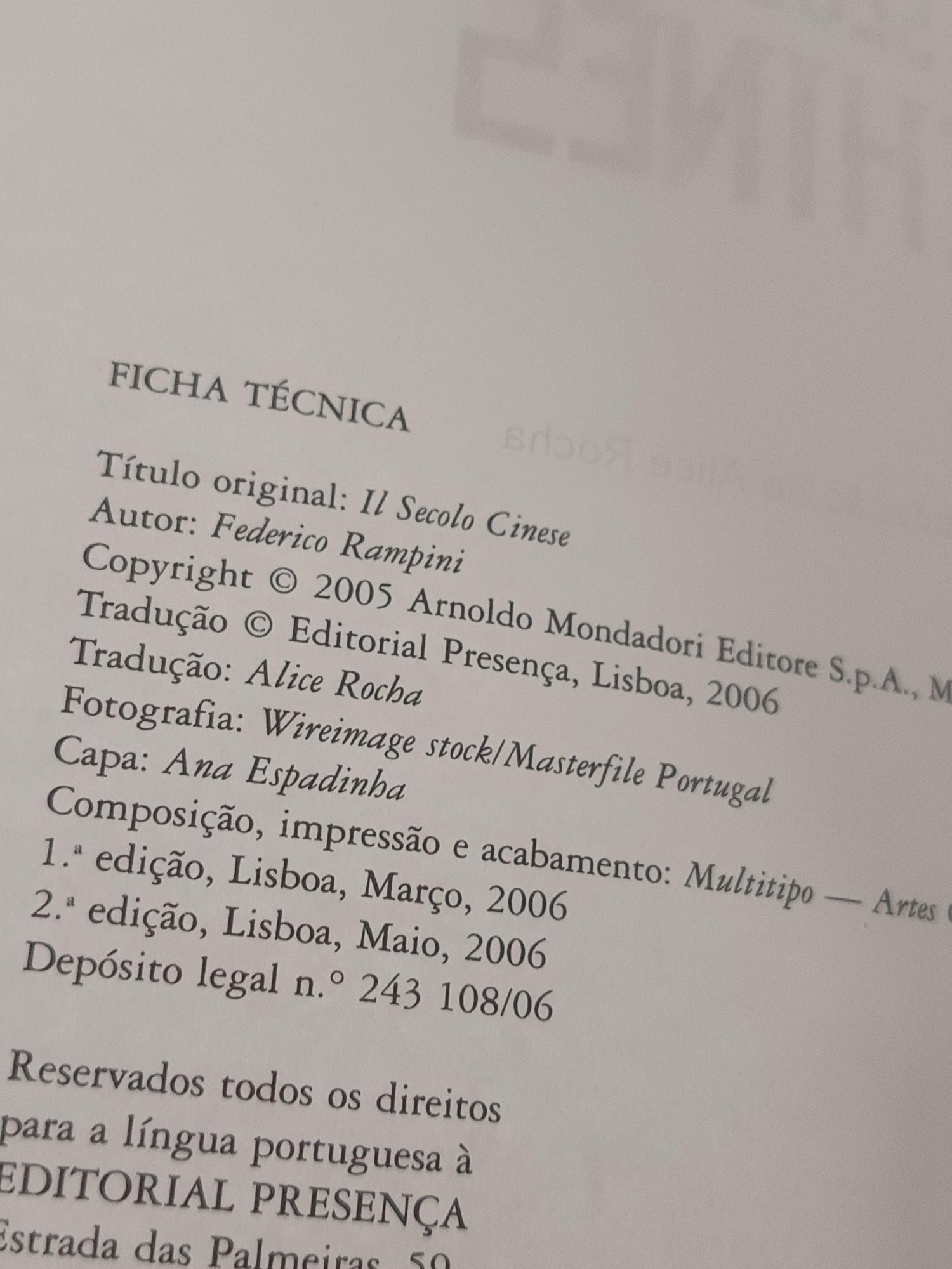 O seculo chines - federico rampini