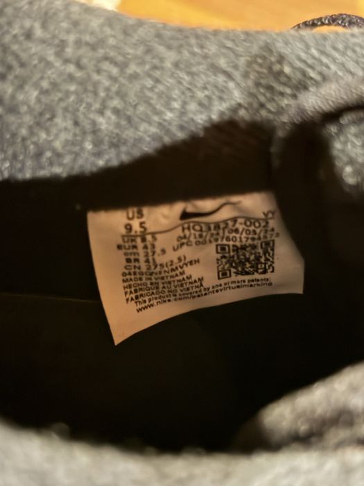 Air Force 1 Black/Grey