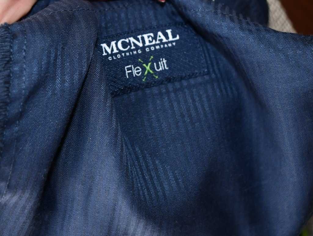 Spodnie na kant McNeal Flexuit 58 wiązane w pasie  mankiety na dole