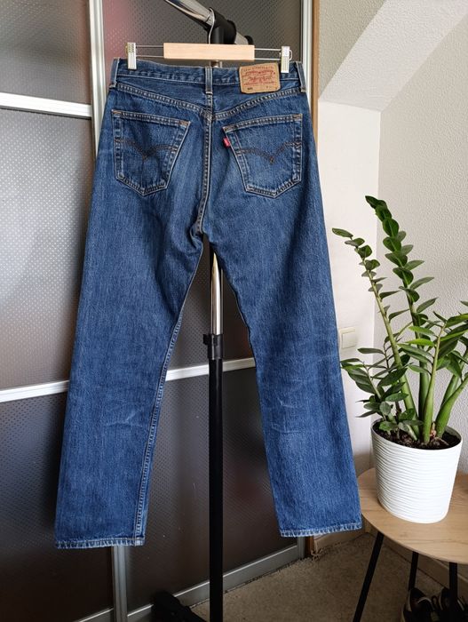 Мужские винтажные джинсы levis 501