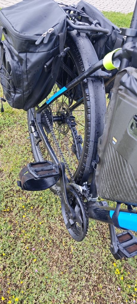 Rower górski Cube Aim Pro XL 29" MTB + sakwy torby oświetlenie lemondk