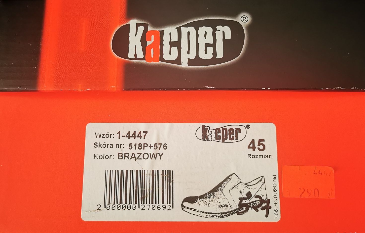 buty Kacper letnie wsuwane