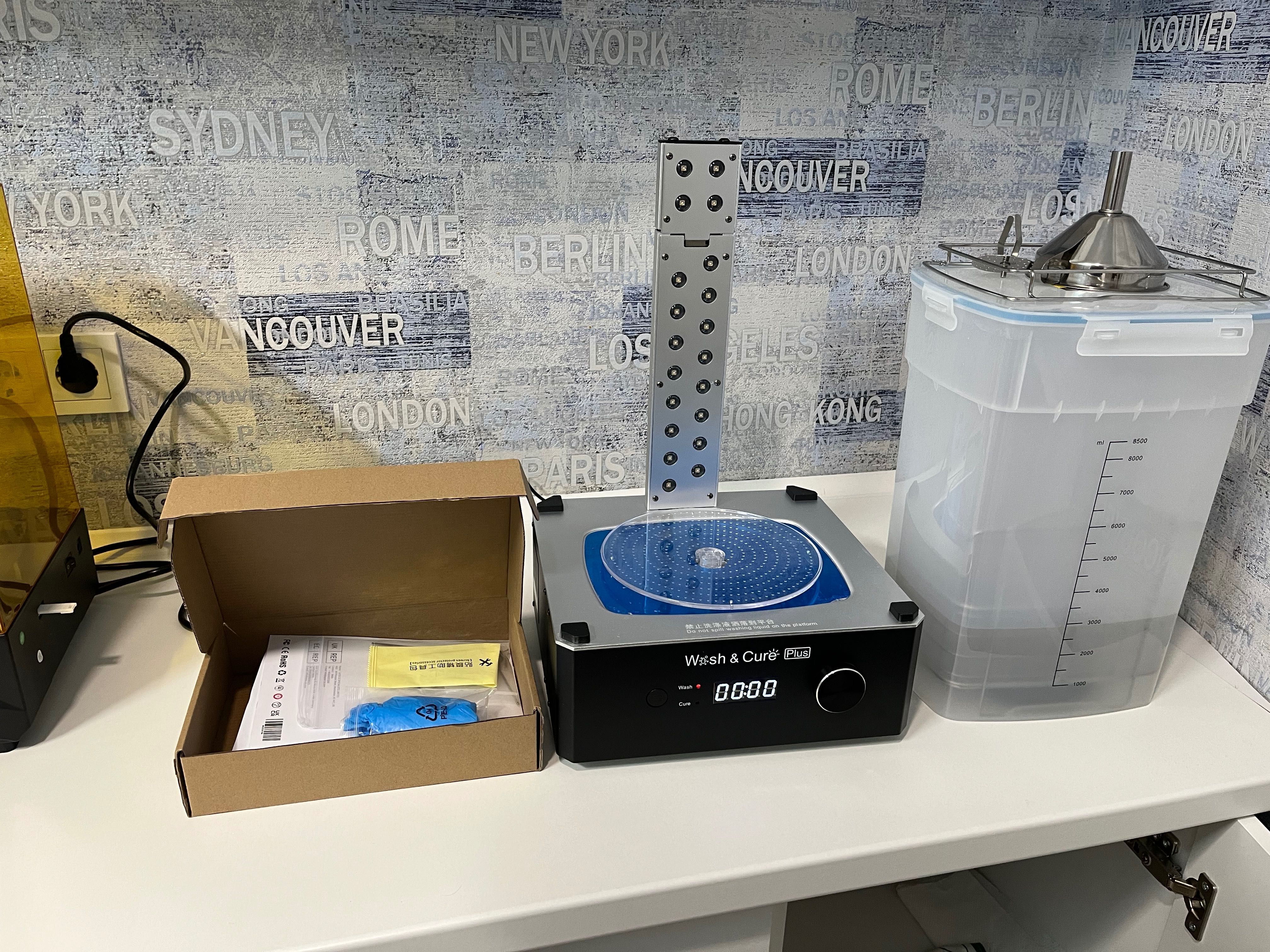 3-D принтер anycubic PHOTON MONO X 2 + anycubic wash and cure plus