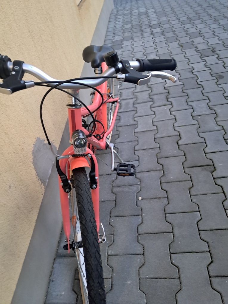 Rower Riverside dziecięcy dla dziewczynki koła 20" Decathlon