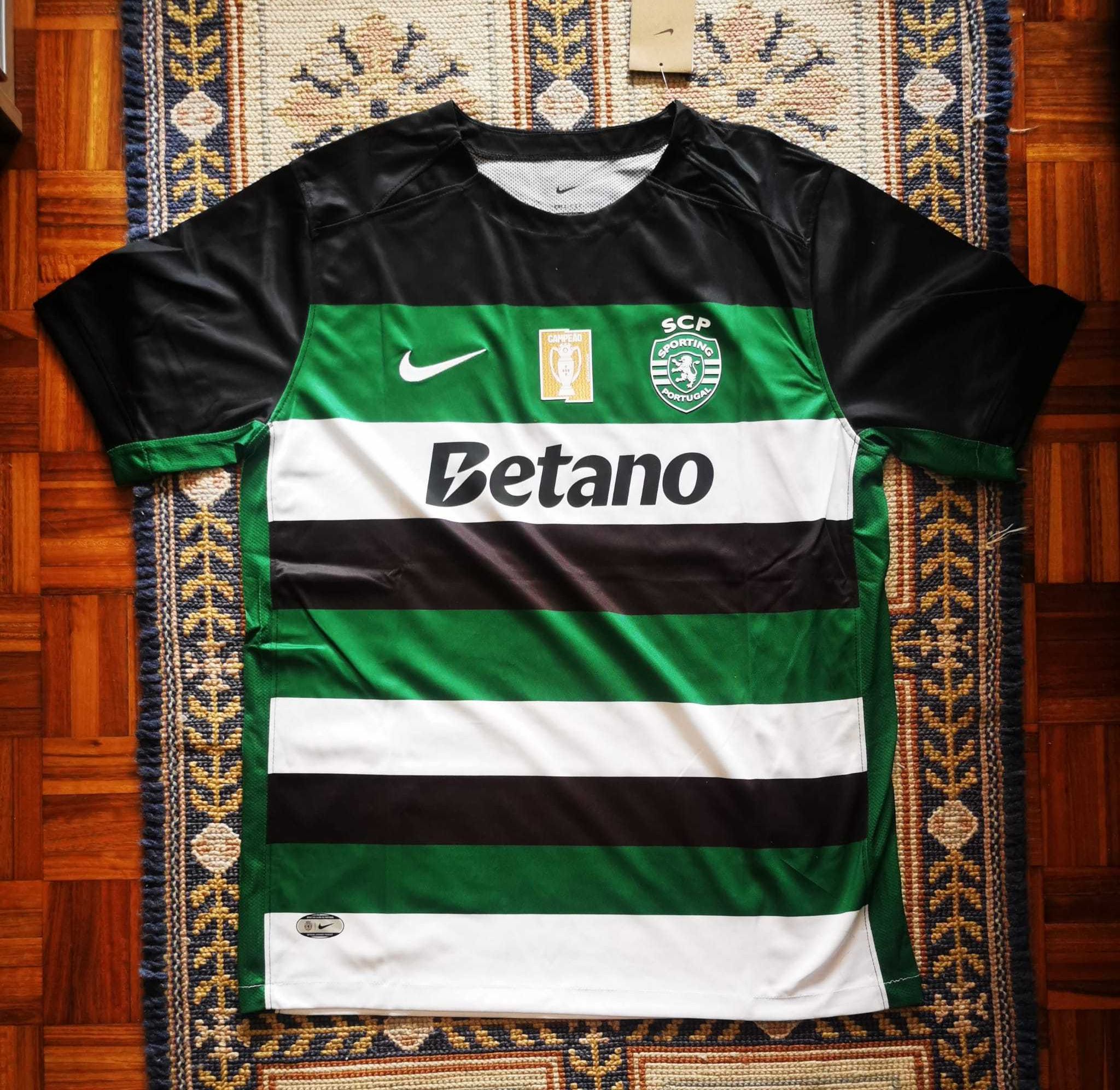 Camisola Bicampeão Sporting