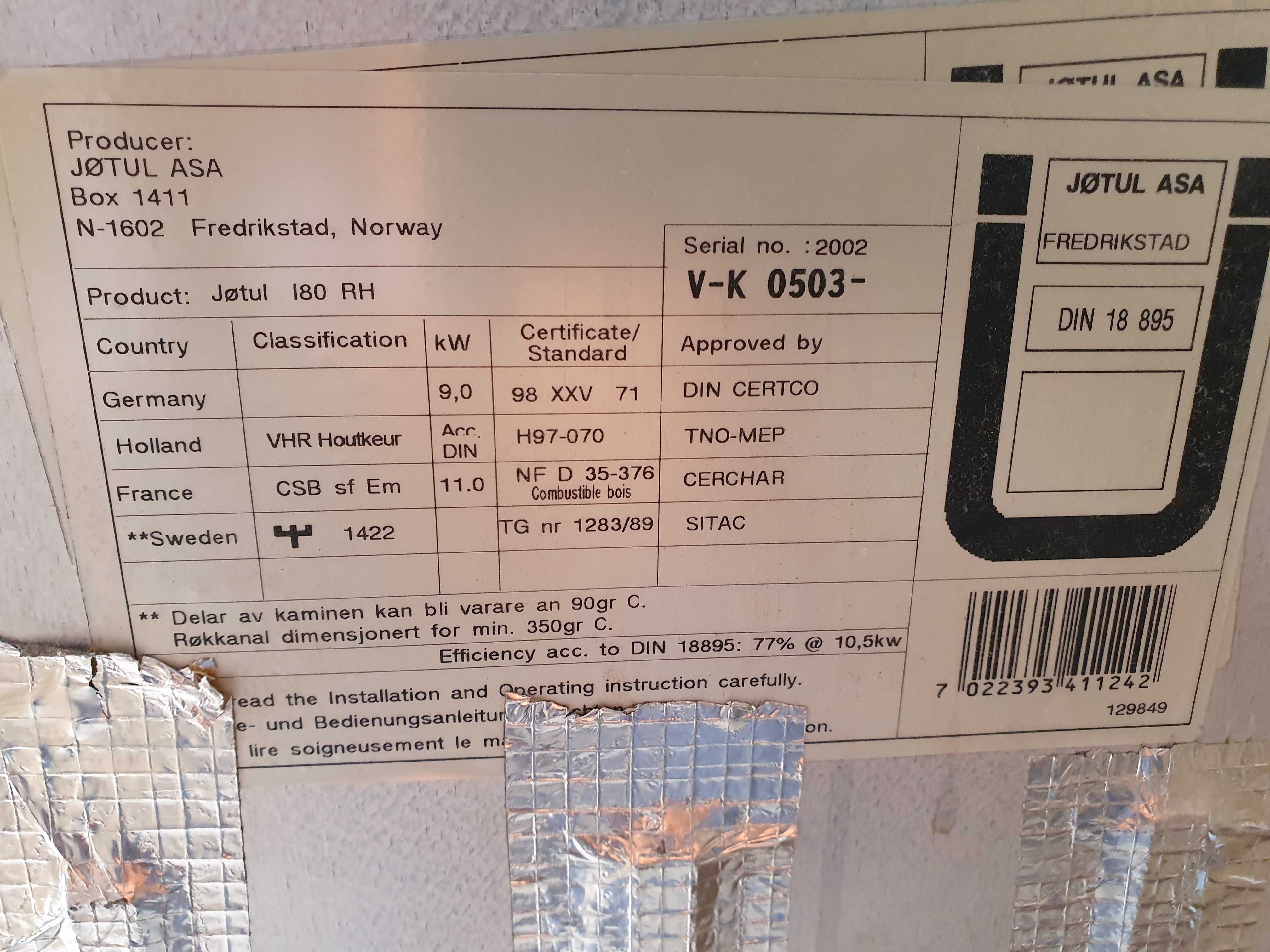 Jotul Harmony 80RH - najtańsze ogrzewanie domu
