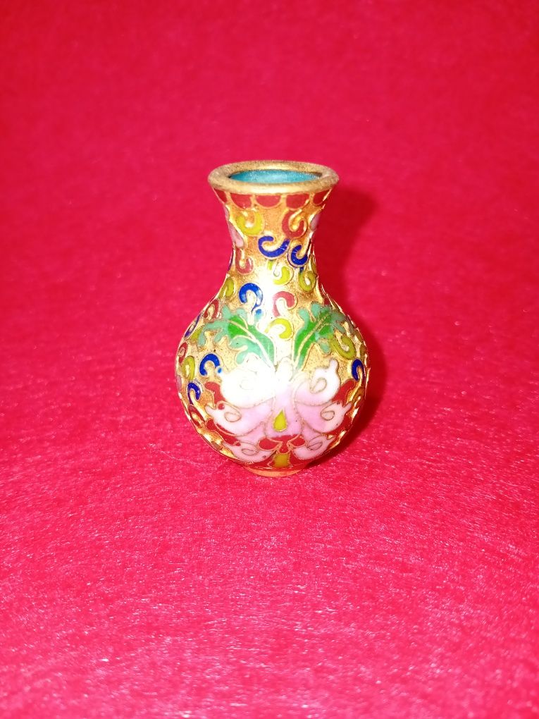 Jarra miniatura em cloisonne