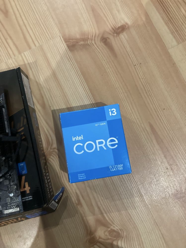 intel core i3 12100 f h610 fury ddr4