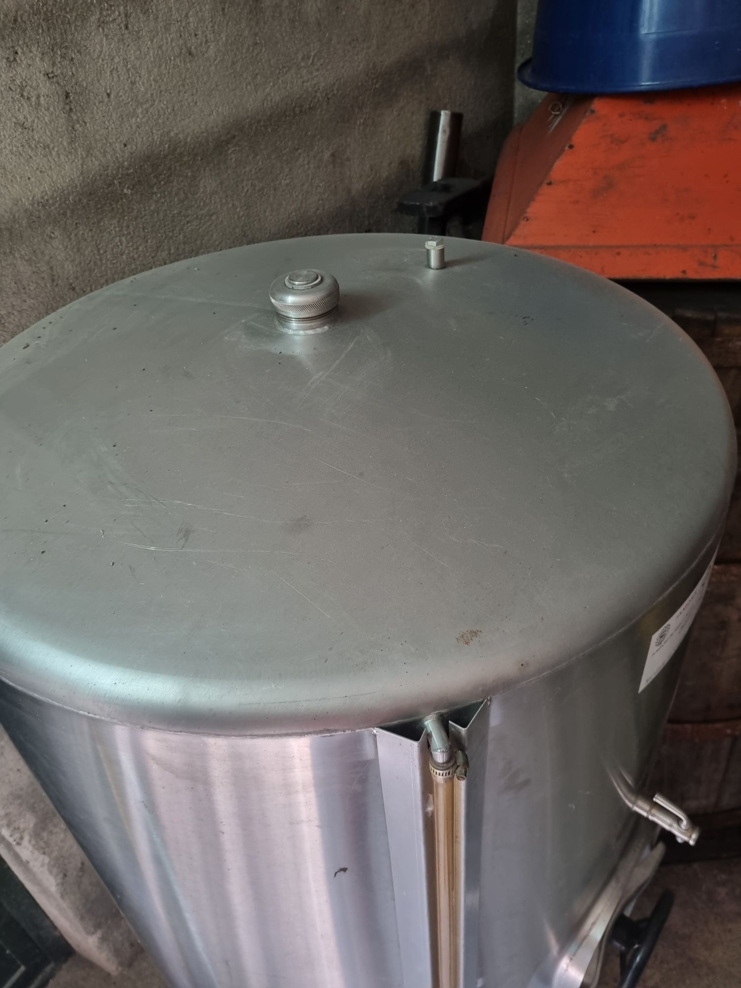 Cuba inox 500 litros