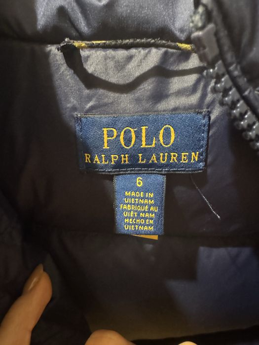 Kurtka puchowa Polo Ralph Lauren 6 lat