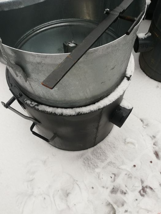 Parnik Węglowy Ocynkowany Ogniowo 100L