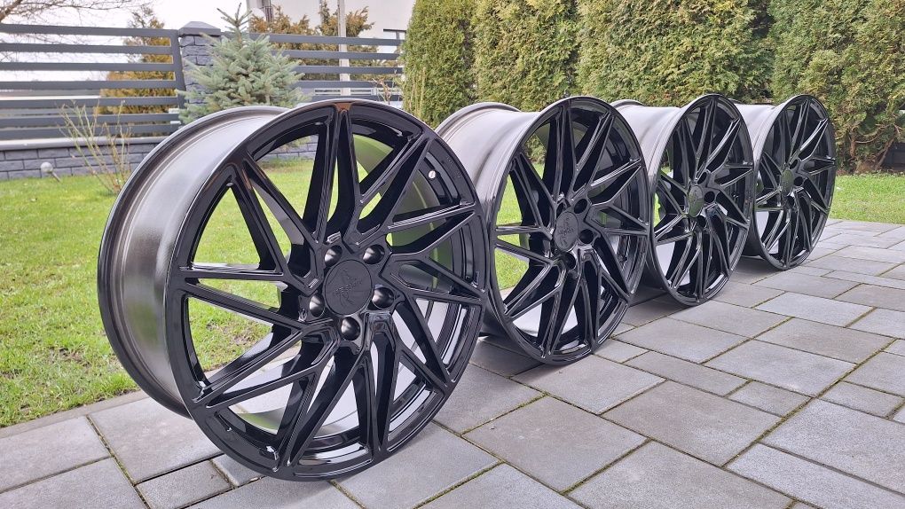 Nowe Alufelgi 5x112 R18 Audi A3 A4 A5 A6 Q3 Q5  Mercedes C E Klasa Gla