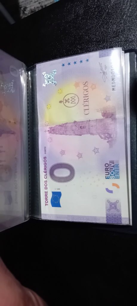 Mini coleção 16 notas souvenir