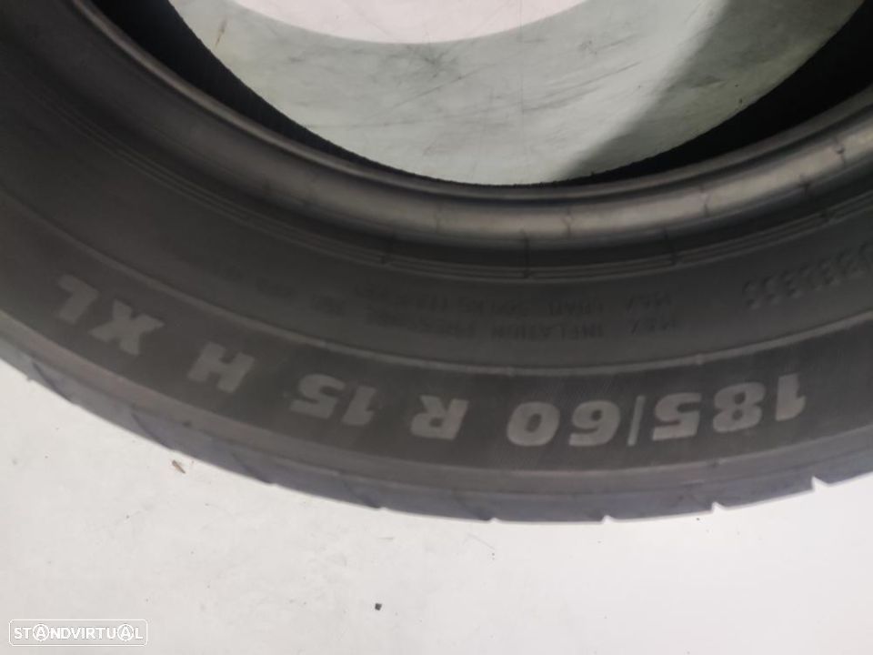 2 pneus semi novos 185-60r15  oferta dos portes